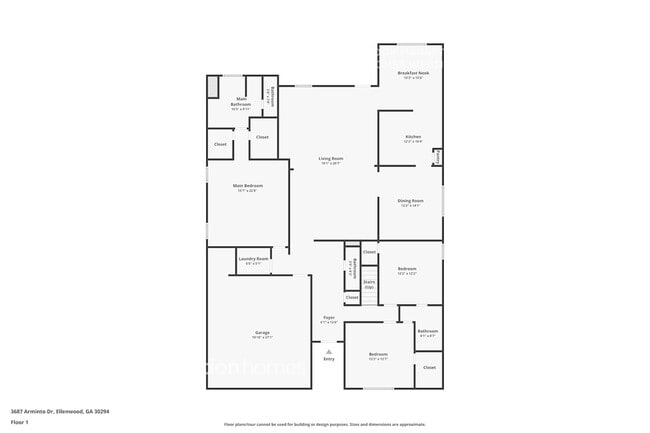 3687 Arminto Dr in Ellenwood, GA - Building Photo - Building Photo