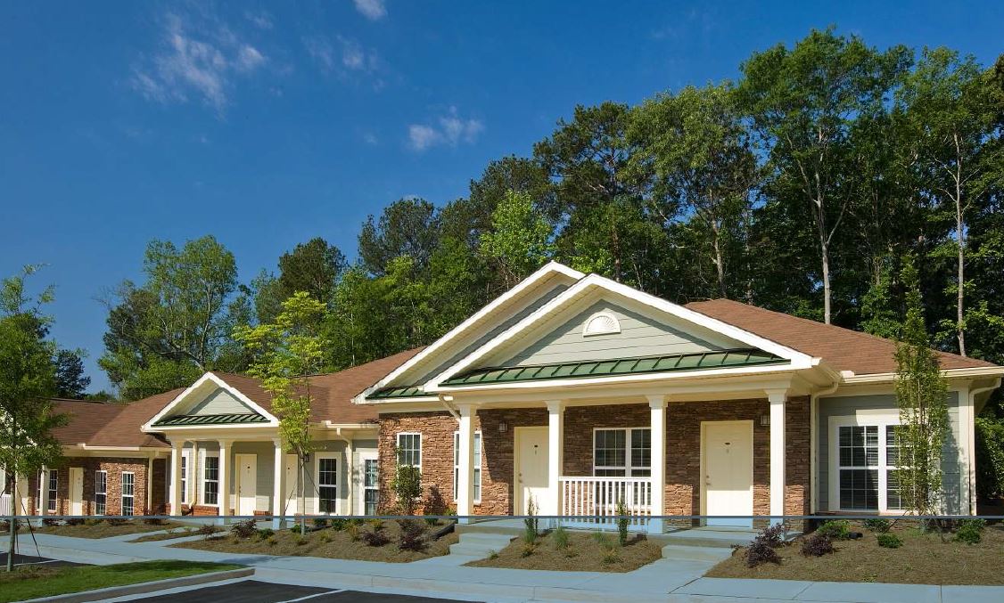 Live Oak Villas in Midway, GA - Building Photo