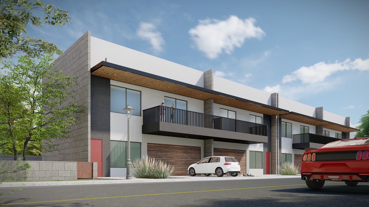 Clarendon IV Townhomes in Phoenix, AZ - Building Photo