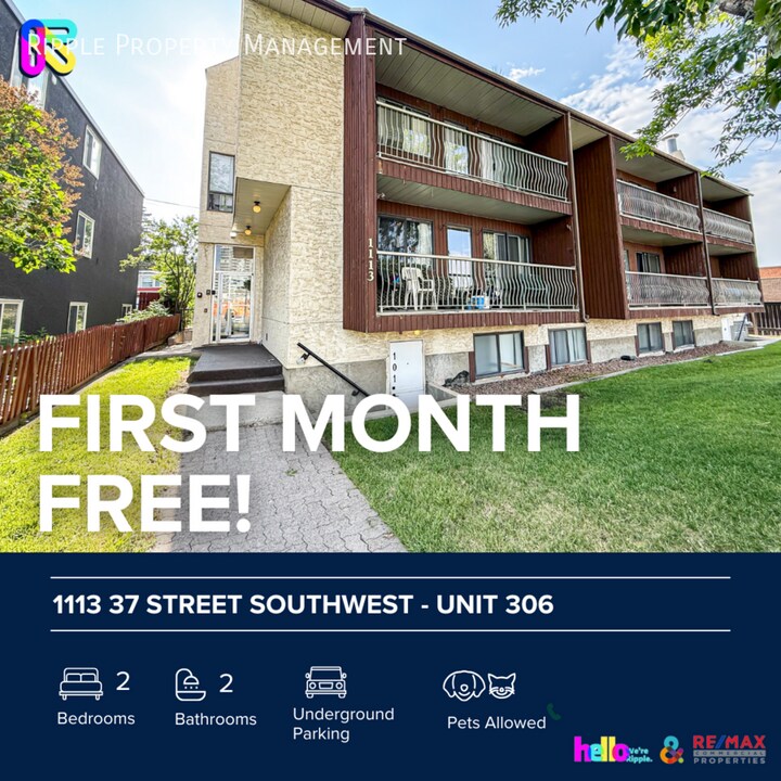1113-1137 37 Street SW in Calgary, AB - Building Photo
