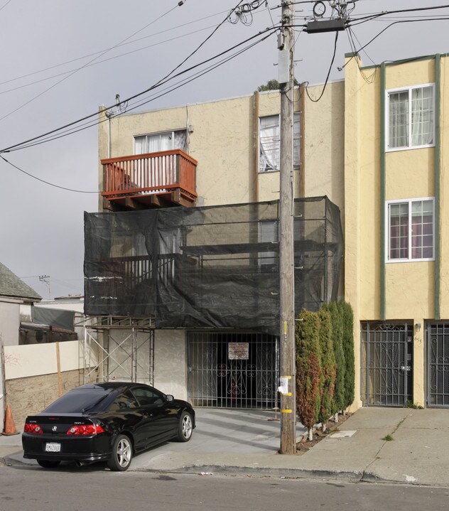 649 Linden St in Daly City, CA - Foto de edificio