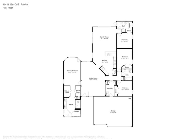 12423 25th Ct E in Parrish, FL - Foto de edificio - Building Photo