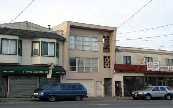 1240 Geneva Ave in San Francisco, CA - Building Photo