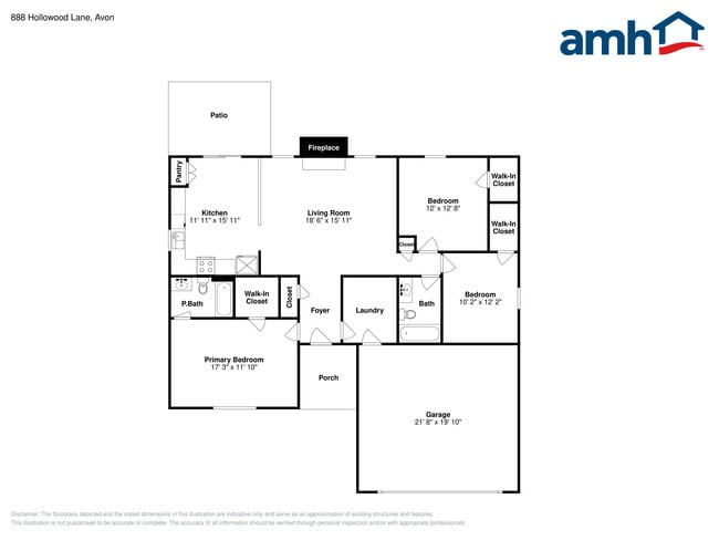 888 Hollowood Ln in Avon, IN - Foto de edificio - Building Photo