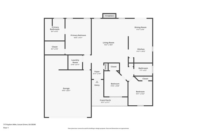 717 Kaylors Meadow in Locust Grove, GA - Foto de edificio - Building Photo