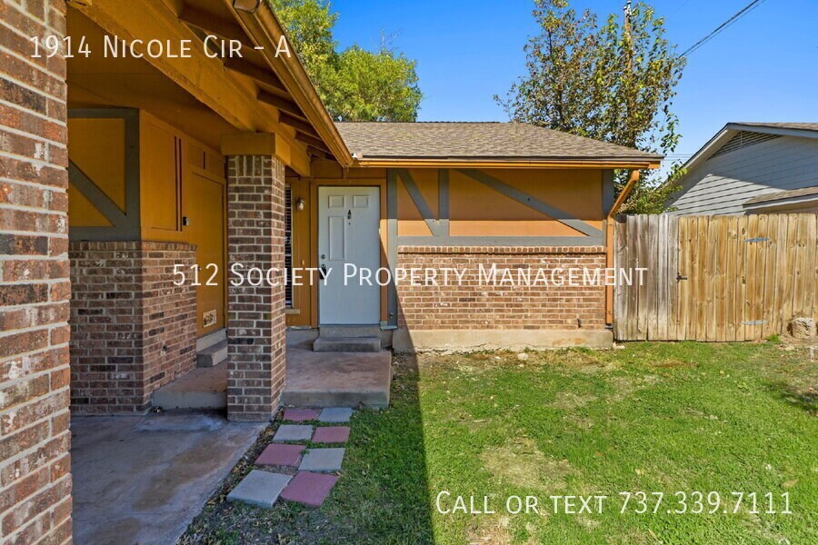 1914 Nicole Cir in Round Rock, TX - Building Photo