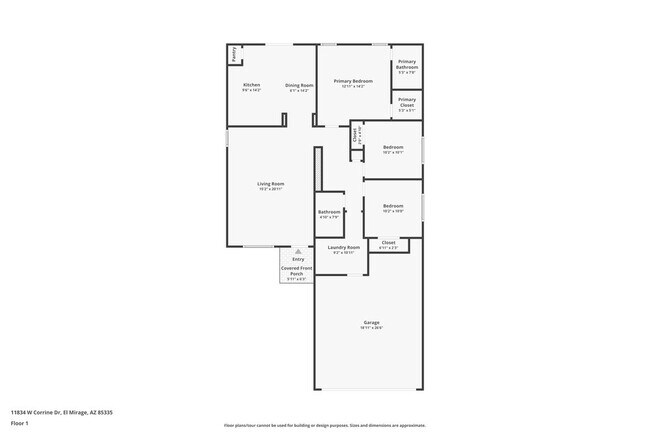 11834 W Corrine Dr in El Mirage, AZ - Foto de edificio - Building Photo