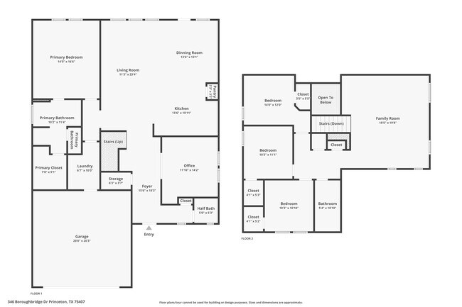 346 Boroughbridge Dr in Princeton, TX - Building Photo - Building Photo