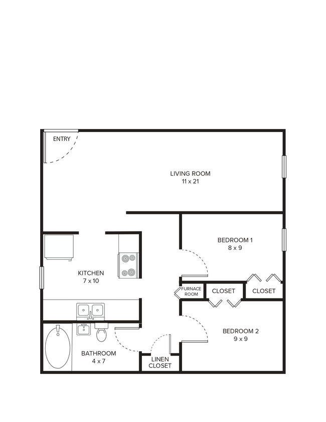 Columbia Park in Richland, WA - Building Photo - Floor Plan