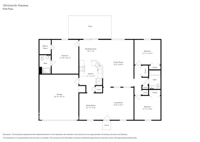 155 Conch Dr in Kissimmee, FL - Foto de edificio - Building Photo