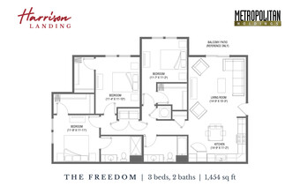 Harrison Landing in Perrysburg, OH - Foto de edificio - Floor Plan