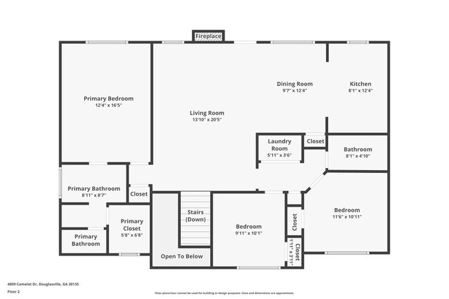 4809 Camelot Dr in Douglasville, GA - Foto de edificio - Building Photo