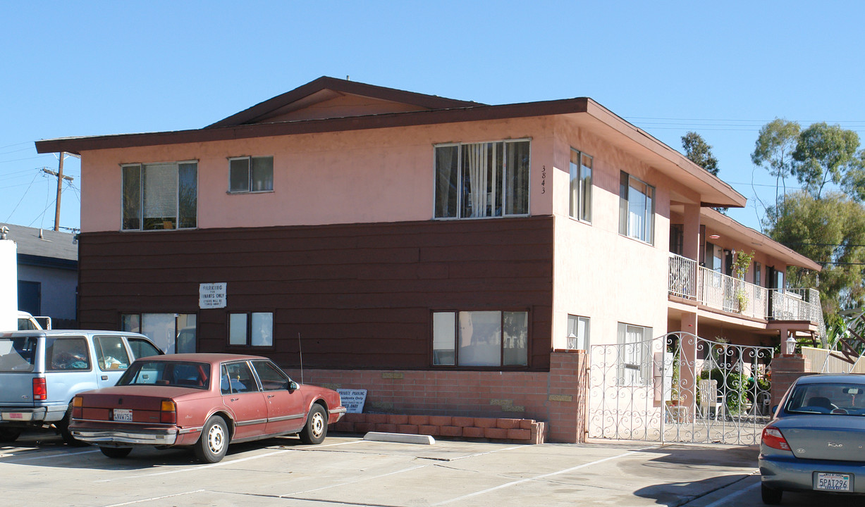 3843 Wilson Ave in San Diego, CA - Building Photo