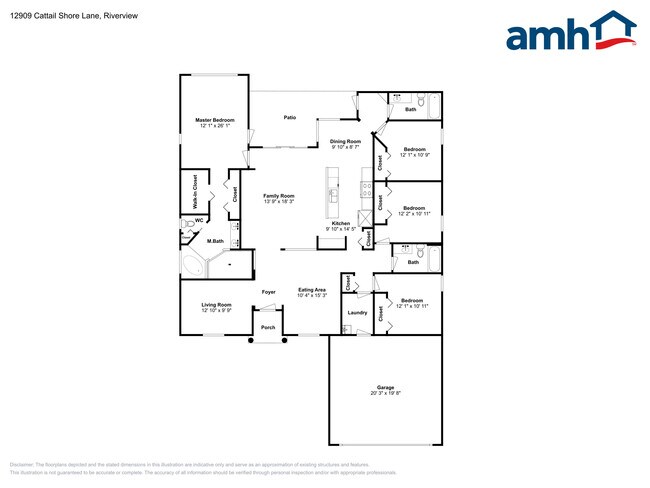 12909 Cattail Shore Ln in Riverview, FL - Building Photo - Building Photo