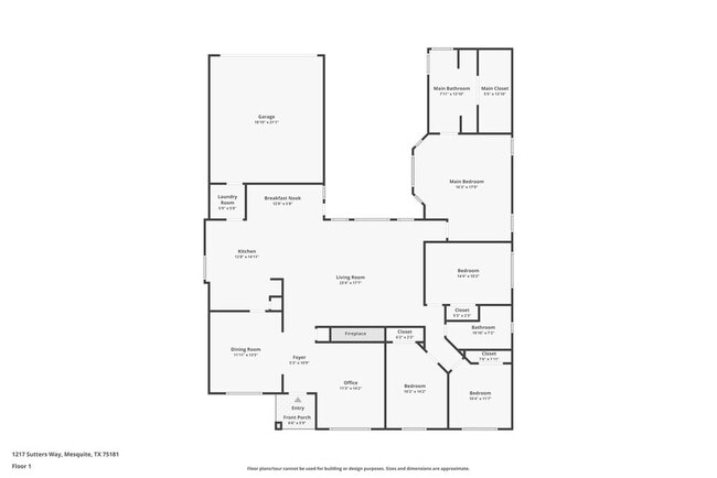 1217 Sutters Way in Mesquite, TX - Building Photo - Building Photo