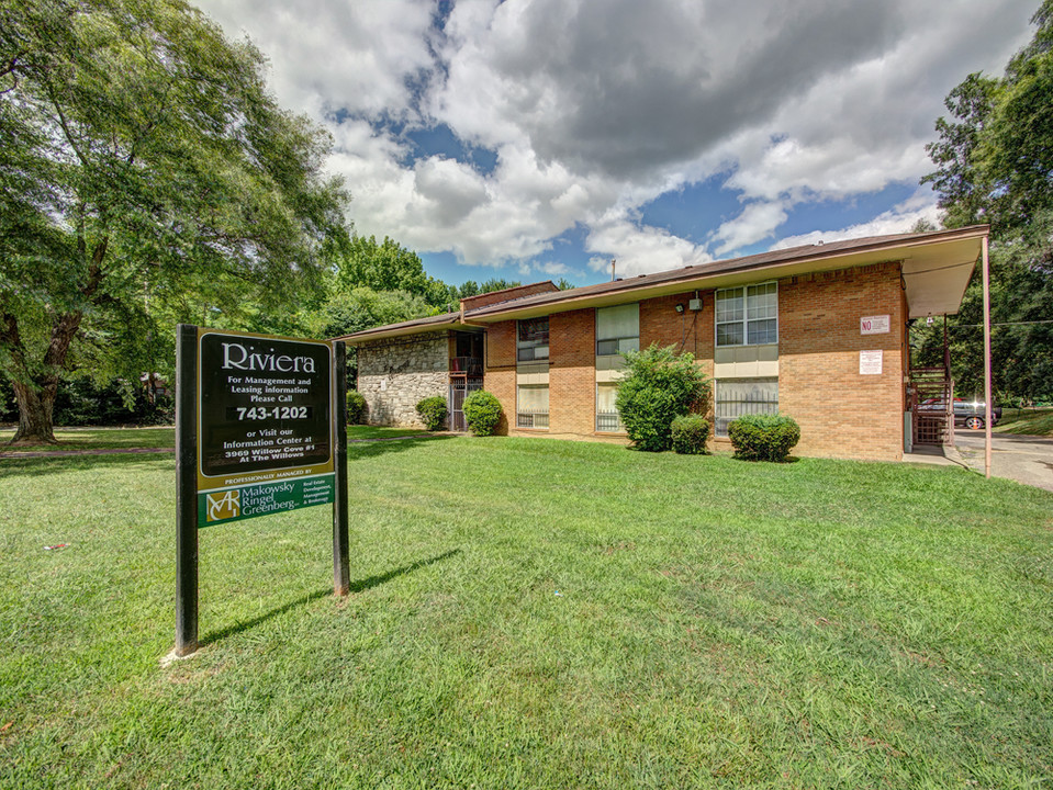 Riviera Apartments in Memphis, TN - Building Photo