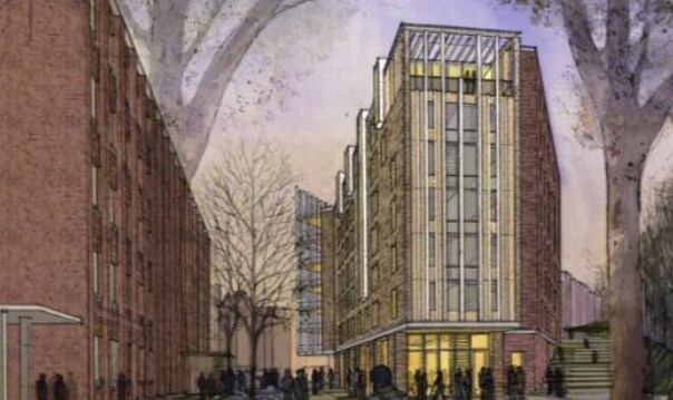 Pedro Arrupe, S.J. Hall in Washington, DC - Foto de edificio