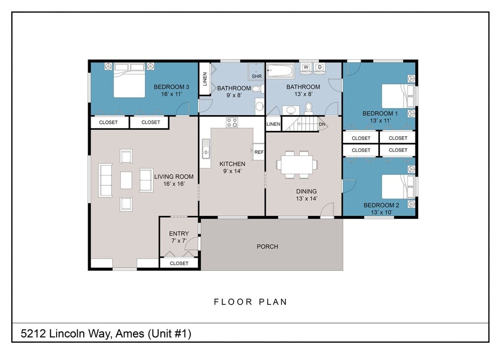 5212 Lincoln Way in Ames, IA - Building Photo