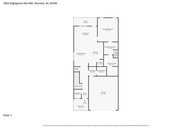 1025 Highgrove Hts NW in Harvest, AL - Foto de edificio - Building Photo