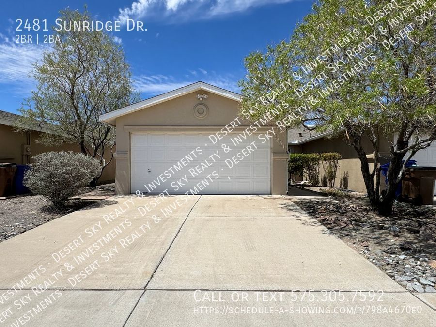 2481 Sunridge Dr in Las Cruces, NM - Building Photo