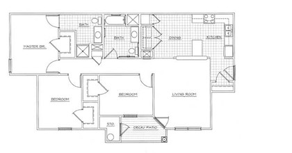 Crosswinds Green I & II in Hope Mills, NC - Building Photo - Floor Plan