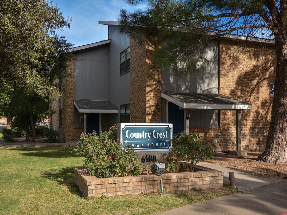 Country Crest Townhomes in Odessa, TX - Foto de edificio