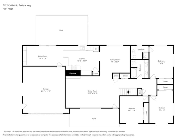 617 S 301st St in Federal Way, WA - Foto de edificio - Building Photo