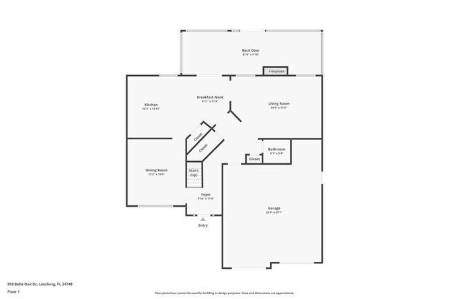 958 Belle Oak Dr in Leesburg, FL - Foto de edificio - Building Photo