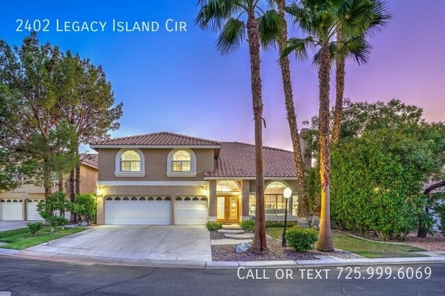 2402 Legacy Island Cir in Henderson, NV - Foto de edificio - Building Photo