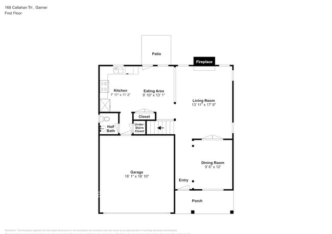 168 Callahan Trail in Garner, NC - Foto de edificio - Building Photo