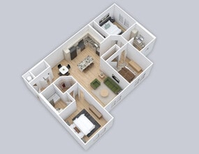 Pinnacle at Wesleyan in Kissimmee, FL - Foto de edificio - Floor Plan