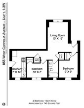 855 W Cornelia Ave, Unit 3W in Chicago, IL - Foto de edificio - Building Photo