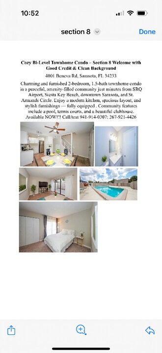 4001 S Beneva Rd in Sarasota, FL - Building Photo