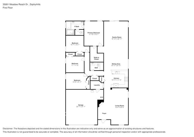 35001 Meadow Reach Dr, Unit 1 in Zephyrhills, FL - Foto de edificio - Building Photo