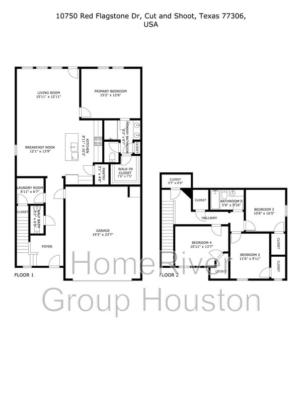 10750 Red Flagstone Dr in Cut And Shoot, TX - Foto de edificio - Building Photo