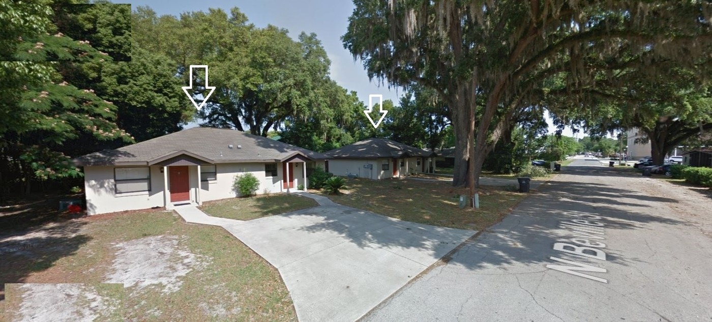 110-112 N Beville St in Bushnell, FL - Building Photo