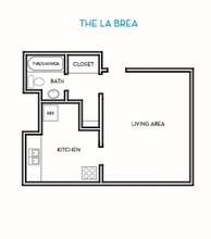 Hollywood Off-Vine Apartments in Los Angeles, CA - Building Photo - Floor Plan