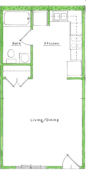 The Villas I in Cullowhee, NC - Building Photo - Floor Plan