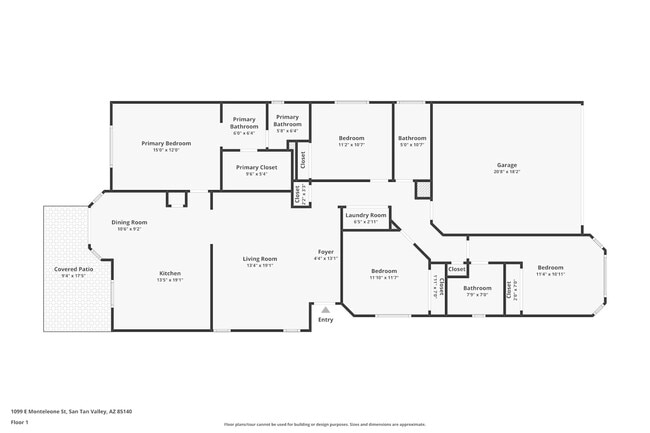 1099 E Monteleone St in San Tan Valley, AZ - Building Photo - Building Photo