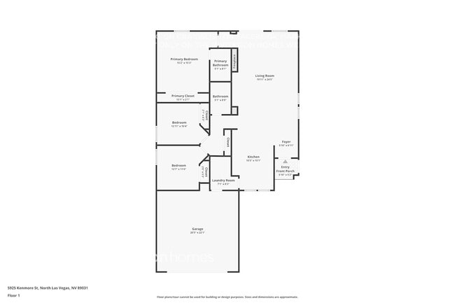 5925 Kenmore St in North Las Vegas, NV - Building Photo - Building Photo
