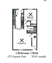 Brighton Park Apartments in Athens, GA - Foto de edificio - Floor Plan