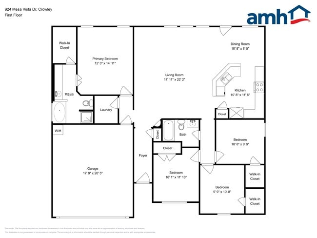 924 Mesa Vista Dr in Crowley, TX - Foto de edificio - Building Photo