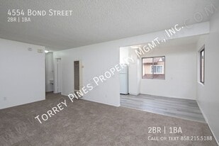 4554 Bond St in San Diego, CA - Building Photo