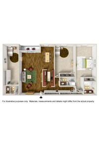 3BR/2.5BA - White Oak Terrace Apartments in Los Angeles, California
