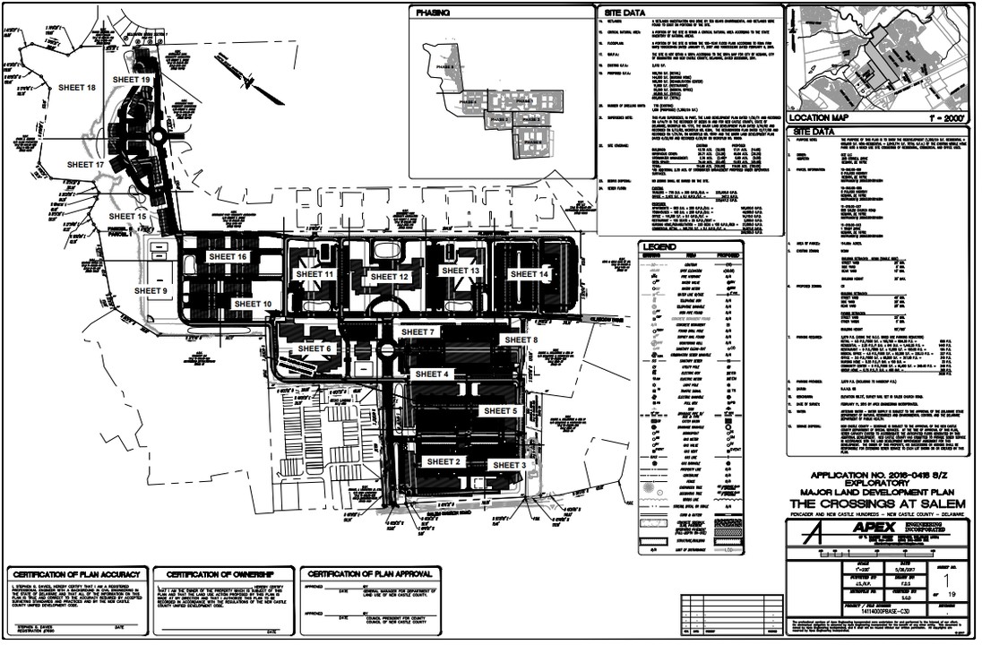 The Crossings at Salem in Newark, DE - Building Photo