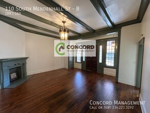110 S Mendenhall St-Unit -B in Greensboro, NC - Foto de edificio - Building Photo