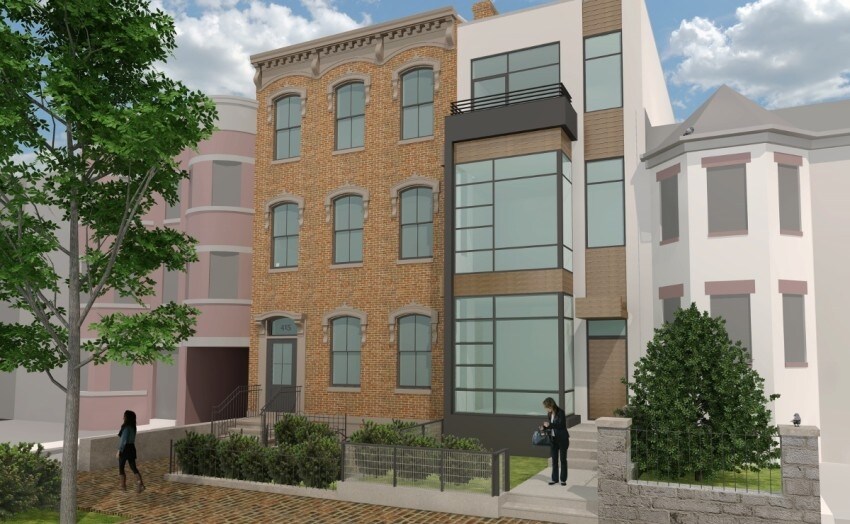 415 M St NW in Washington, DC - Building Photo