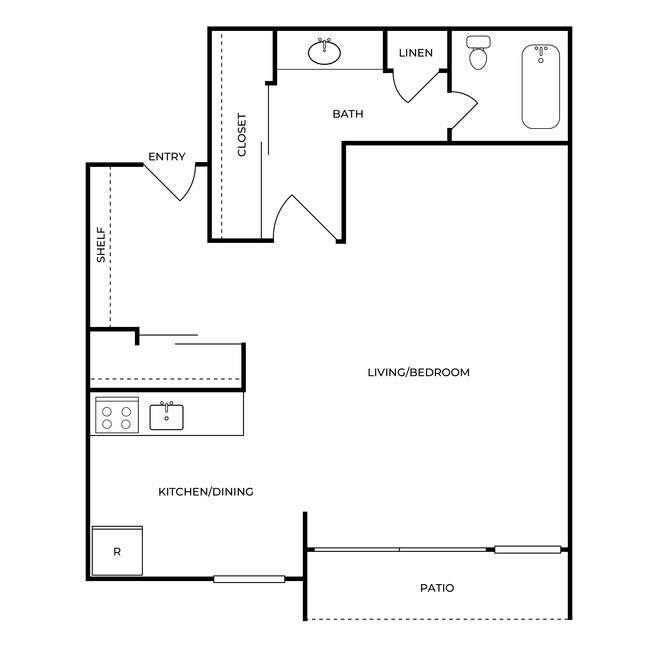 The Dunes in Alameda, CA - Foto de edificio - Floor Plan