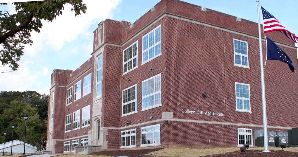 College Hill Apartments in Paoli, IN - Building Photo