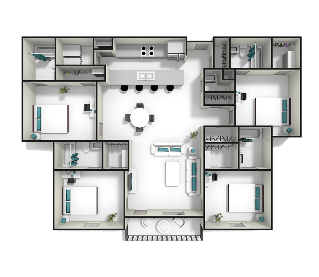 Vue Tampa Student Housing Apartments in Tampa, FL